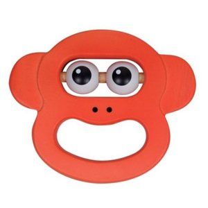 Melissa & Doug: Monkey Face Rattle - 6 Months  +